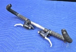 Vintage 90S Mtb Gt Handlebar Assembly & Shimano Deore Xt ST-M737 3X8 Sti. Fixed Price $85.00.
