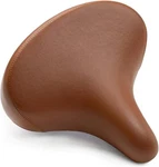 Bikeroo Wide Cruiser Saddle - Comfort Seat Fits Bicycles Memory Foam. Fixed Price $24.00.