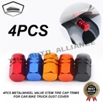 4PCS Car Tire Tyre Wheel Air Port Dust Cover Ventil Rim Valve Stem Caps. Fixed Price $7.98.