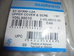 Shimano ST-EF500-L2A Upper Cover Fixing Screws Left Hand. Fixed Price $7.95.