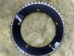 Fsa Vision Track 49T Chainring 144 Bcd 5-ARM Black Aluminum Fixie Bike. Fixed Price $60.00.