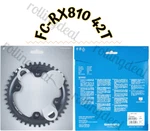 Shimano Grx FC-RX810 (42T) Chainring 11SPEED Black Nib. Fixed Price $59.89.