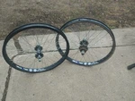 Haro Alienation Bmx Wheels 20 3/8 Front 14MM Rear Pbr Plain Black Set. Fixed Price $199.99.