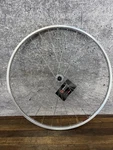 Sun Rims CR18 27IN Front Wheel Shimano Hub 100 Road Bike Brake Silver Alloy. Fixed Price $49.49.