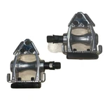 Wellgo LU-209 Road Bike Aluminum 9/16" Toe Clip Pedals Silver Bicycle. Fixed Price $11.90.