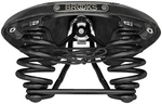 Brooks Flyer Saddle - Steel, Carved Black. Fixed Price $185.00.