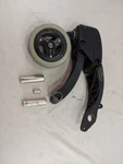 Quickie QM710, Front Left Arm Suspension Caster With Bearings. Fixed Price $85.38.