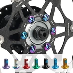 12PCS Bicycle Disc Brake Rotor Bolts T25 M5X9MM Stainless Steel Mtb Road Bike. Fixed Price $7.45.