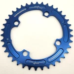 Raceface Narrow-wide 104MM Bcd 38T Blue Bicycle Chainring Open Packaging. Fixed Price $38.90.