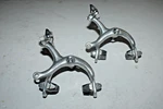 Shimano BR-Z57 Brake Caliper Set 50-69MM Silver Side Pull Recessed Usa Shipper!!. Fixed Price $43.44.