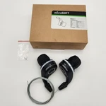 Microshift MS25 3X7 (21-SPEED) Mtb Bike Twist Shifter Set W/ Cables Open Package. Fixed Price $8.95.