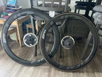 Zipp 303 Carbon Tubeless Hookless Wheelset 700C, Centerlock Disc, 45MM Deep.. Fixed Price $1150.00.