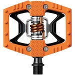 Double Shot 2 Pedals - Single Side Clipless W/platform, Alum, 9/16" Orange 16007. Fixed Price $109.43.