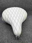 Avenir Classic Series Cruiser Bike Seat White Comfort Saddle Velo Dual Spring.... Fixed Price $34.97.