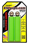 Bar Grips Mtb Chunky Silicone Green Size. Fixed Price $29.74.