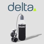 Delta Airzound AH1000 Bike Horn 115 Db Hand Pump Rechargeable. Fixed Price $36.70.