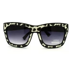 Designer Fashion Glitter Animal Print Thick Plastic Heavy Rim Sunglasses. Fixed Price $12.99.