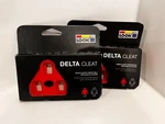 2 Pair Look Delta Road Bicycle Cleats Red 9 Degree Float. Fixed Price $17.99.