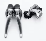 Shimano 105 ST-5800 RD-5800 Silver Sti Shifter Rear Derailleur Set 11 Speed. Fixed Price $269.71.