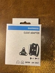 Shimano SM-SH41 Spd Cleat Adapters With Bolts Black Pair ESMSH41. Fixed Price $19.99.