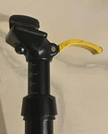Hl 30.9MM Aluminum Bicycle Seatpost Black With Yellow Lever H2017 10BS Iso-c. Fixed Price $19.35.