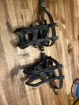 K20412 Pedals With VP-782 Gary Fisher Cages Size Medium. Fixed Price $19.99.