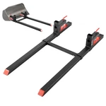Vevor 60" 2000 Lbs Pallet Clamp On Tractor Forks With Stabilizer Bar. Fixed Price $109.99.