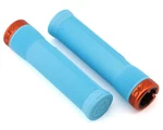 Race Face Chester Lock-on Grips (light Blue/orange). Fixed Price $27.00.