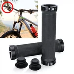 Cycling Lock-on Ends Ergonomic Rubber Bicycle Handlebar Mtb Mountain Bike Grips. Fixed Price $9.59.