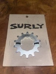 Surly Single Speed Cassette Cog 3/32" Splined 14T. Fixed Price $25.00.