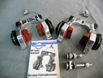 Vintage Weinmann Hp-turbo Brake Pair Set Switzerland 1980S Nos. Fixed Price $119.00.