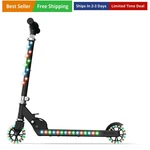 Jupiter Kids 2-WHEEL Light-up Kick Scooter, Led Lights On Handlebar, Stem, Wh.... Fixed Price $42.65.