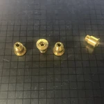 Sram Road Bike Chainring Bolt Kit 4 Arm 2X 107 Bcd Red Force D1 Titanium Gold. Fixed Price $39.99.