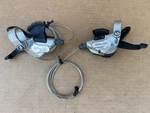 Vintage Pair Shimano 8 Speed Deore Lx Shifters Sl M569 Old School Mountain Bike. Fixed Price $60.00.
