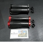 Bobilife Lock-on Bike Handlebar Grips Black/red W/ End Plugs 2 Pairs. Fixed Price $17.00.