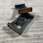 Shimano SM-PD22 Spd Platform Pedals Black Clipless Adapters Reflector Mtb Pair. Fixed Price $13.99.