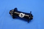 New Industry Nine Hydra Boost Disc Front Hub: 15X110, Center Lock, 28H, Black. Fixed Price $119.95.