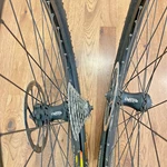 Shimano Deore Disc 26" Wheelset Hb M555 Mavic X223 Vintage Mtb New Tires. Fixed Price $299.95.