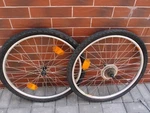 26 In Wheels Ritchey Rock 440 Shimano Deore Lx FH-M563 HB-M563 7 Sp Pegasus. Fixed Price $179.00.