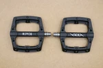 Origin 8 Retox Black Composite 9/16" Platform Bicycle Pedals. Fixed Price $55.00.