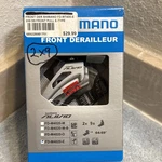Shimano Alivio FD-M4020-E Front Derailleur 2X9 Speed Nib Caw. Fixed Price $26.00.