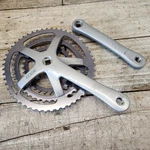 1989 Sr Sakae Xce Triple Crank Set 170 Mm 48 38 28 Gray 110 74 Bcd. Fixed Price $39.97.
