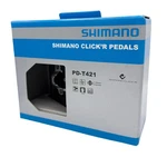 Shimano PD-T421 Click'r Dual Platform Spd Pedals Black EPDT421 Commuter. Fixed Price $59.99.