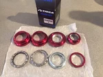 Old School Bmx Tioga Beartrap 2 Headset Red 1" Threaded New Tange. Fixed Price $61.99.