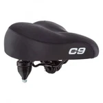 CLOUD-9 Cruiser Anatomic Comfort Foam & Spring Bicycle Seat Lycra Black Grey. Fixed Price $43.99.
