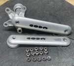 Coda Cannondale Magic Motorcycle 175MM Crankset 140 Spindle Triple 94/56 Bcd. Fixed Price $324.99.