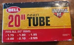 Bell 20" Bicycle Inner Tube Universal Fit Replacement 1.75-2.125" Pn 00971 Nos. Fixed Price $6.37.
