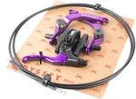 Odyssey Evolver 2.5 U-brake Set With Anodized Purple Aluminum Components,. Fixed Price $104.94.