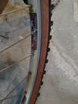 26" Set Bike Rims Sun Ryhno Lite & CR17A Shimano Xt Hubs Irc Mythos Slick Tires. Fixed Price $100.00.