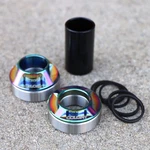 Colony Bmx Bottom Bracket Rainbow 19MM Or 22MM Mid Oil Slick Jet Fuel. Fixed Price $39.99.